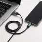 Nanocable Câble USB 3.2 Gen2x2 USB-C mâle/mâle 0,5 m noir