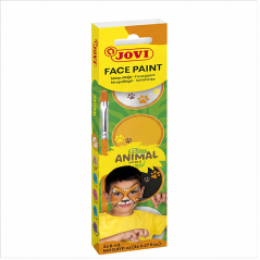 Jovi Face Paint Animals 3 pots 8 ml maquillage crème