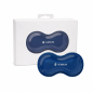 Repose-poignet souris Subblim Ergo Crystal Flex bleu foncé