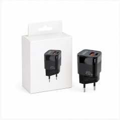 Tooq TQWC-QCPD20 20W Wall Charger Black