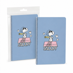 Cahier Safta Snoopy folio 80 feuilles quadrillé