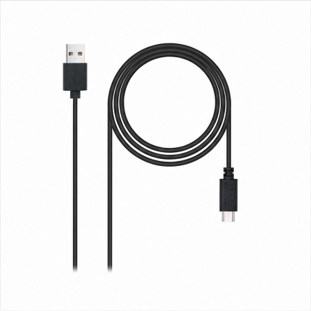 Câble USB 2.0 Nanocable USB-C vers USB-A, 3 m, noir