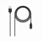 Câble USB 2.0 Nanocable USB-C vers USB-A, 3 m, noir