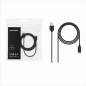 Nanocable USB 2.0 USB-C to USB-A Cable, 3 m, Black