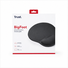 Trust BigFoot tapis de souris ergonomique noir