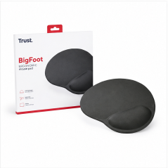 Trust BigFoot tapis de souris ergonomique noir
