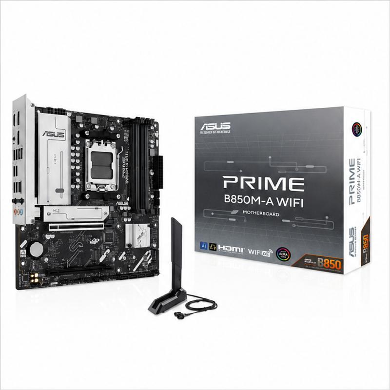 ASUS Prime B850M-A WiFi, carte mère micro ATX AM5