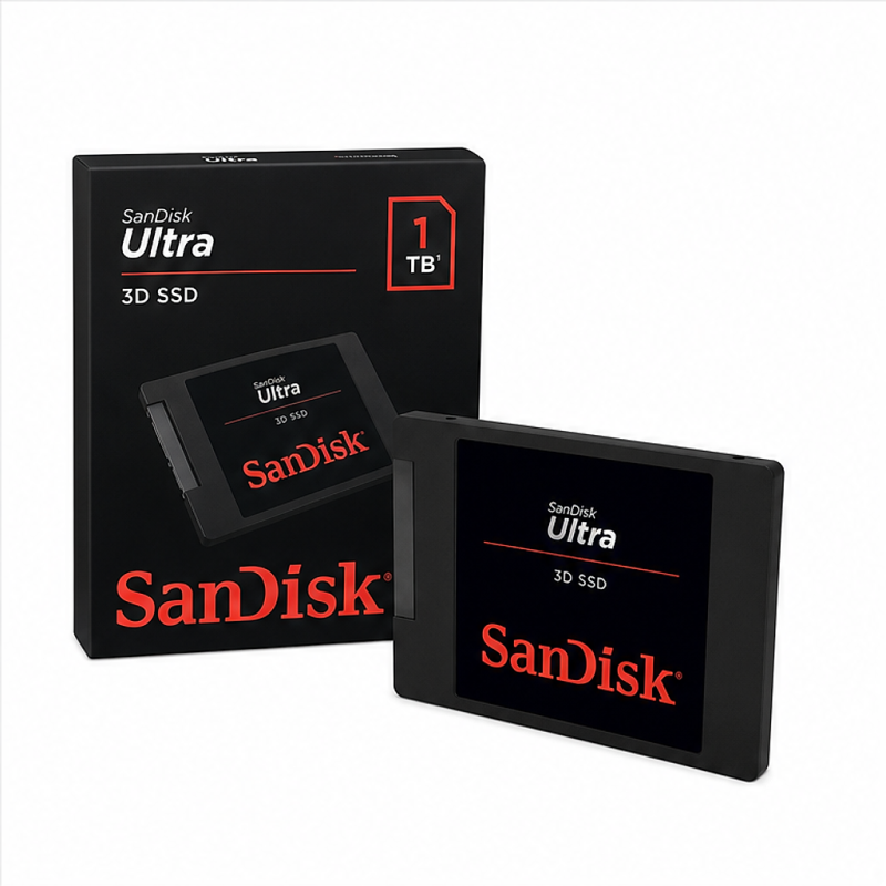 SanDisk Ultra 3D SSD 1 To 2,5" SATA