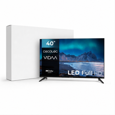 Cecotec ALF50040 TV LED 40 pouces Smart TV VIDAA