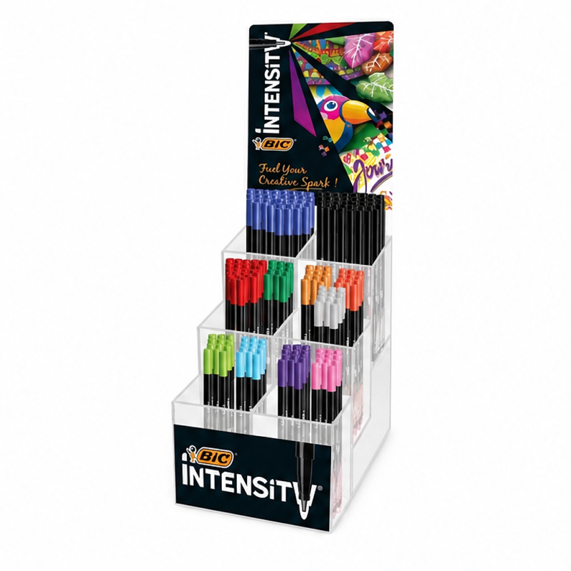 Bic Intensity Fine 192-count marker display