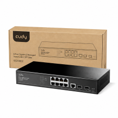 Cudy GS2008S2 Switch administrable Gigabit 8 ports