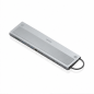 Aisens Dock USB-C 12 en 1 gris 30 cm