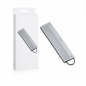 Aisens 12-in-1 USB-C Dock Gray 30 cm