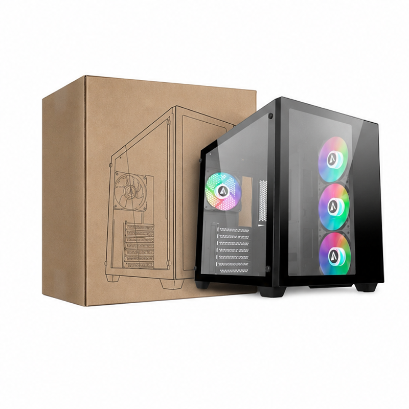 Abysm Danube Sava 285 BX203 Black PC Case