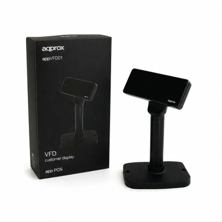 Approx appVFD01 afficheur client VFD noir USB