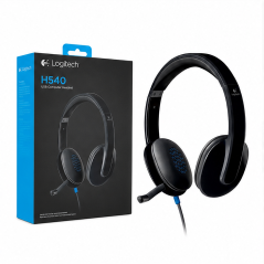 Logitech H540 casque USB pour ordinateur | Noir