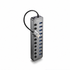 NGS IHUB10 10-Port USB 3.0 Hub with Switches