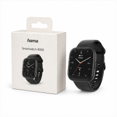 Hama Smartwatch 4000 Black - 1.65" Bluetooth Watch