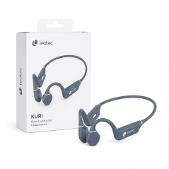 Leotec KURI Gris : écouteurs à conduction osseuse