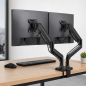 UNYKAch UK1479 Desk Mount for 2 Monitors 13-32"