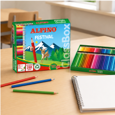 Alpino Festival Pack 288 crayons de couleur