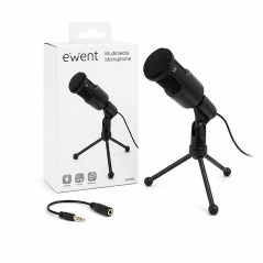 Microphone multimédia Ewent EW3552 3,5 mm