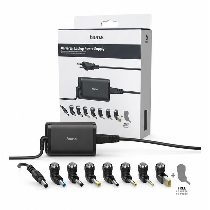 Hama universal laptop power supply 15-19 V / 65 W