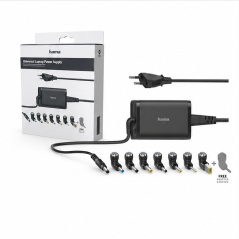 Hama alimentation portable 65 W 15-19 V | 8 connecteurs