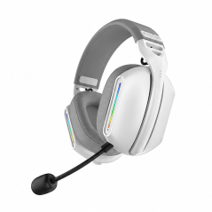 Coolsound G11 White RGB Bluetooth Gaming Headset