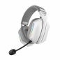 Casque gaming Coolsound G11 Bluetooth RGB blanc