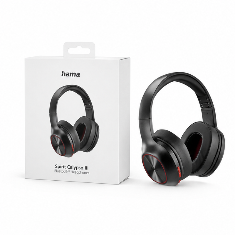 Casque Bluetooth Hama Spirit Calypso III noir