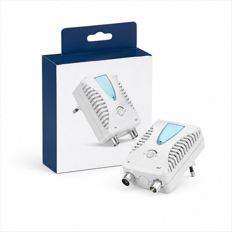Amplificateur BK/CATV Hama 25 dB blanc