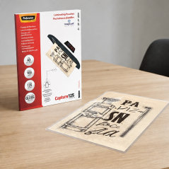 Fellowes A3 Gloss Laminating Pouches 125 Microns