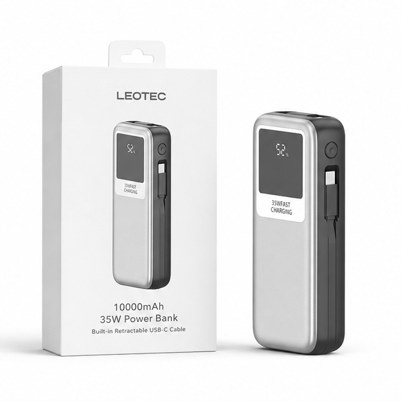 Leotec Power Bank 10000mAh 35W