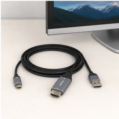 Aisens câble HDMI vers USB-C 4K 60 Hz 1,8 m