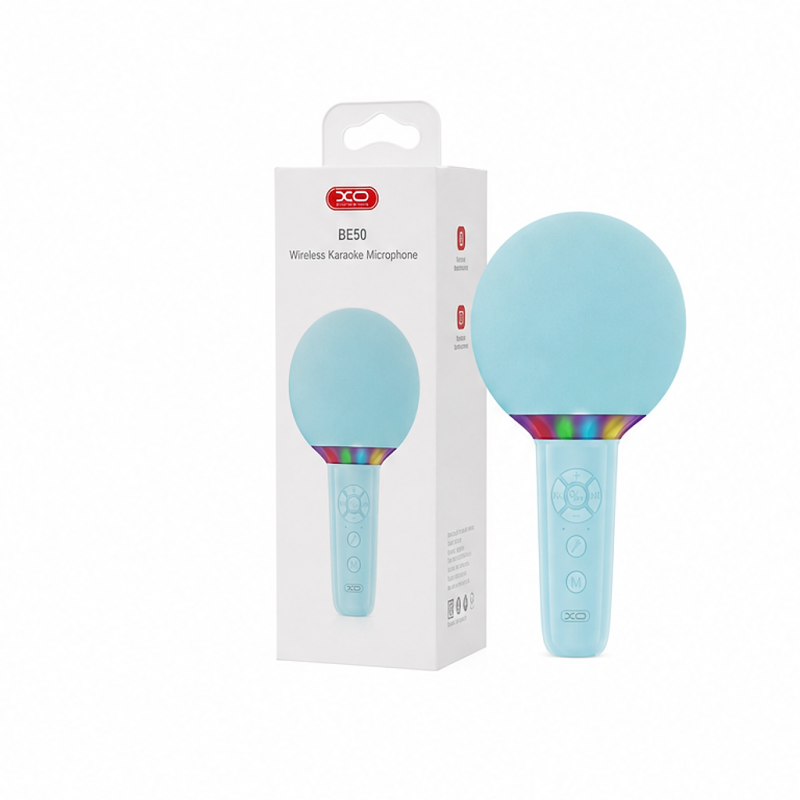 XO BE50 Wireless Karaoke Microphone Blue