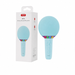 XO BE50 Wireless Karaoke Mic Blue Bluetooth 5.3