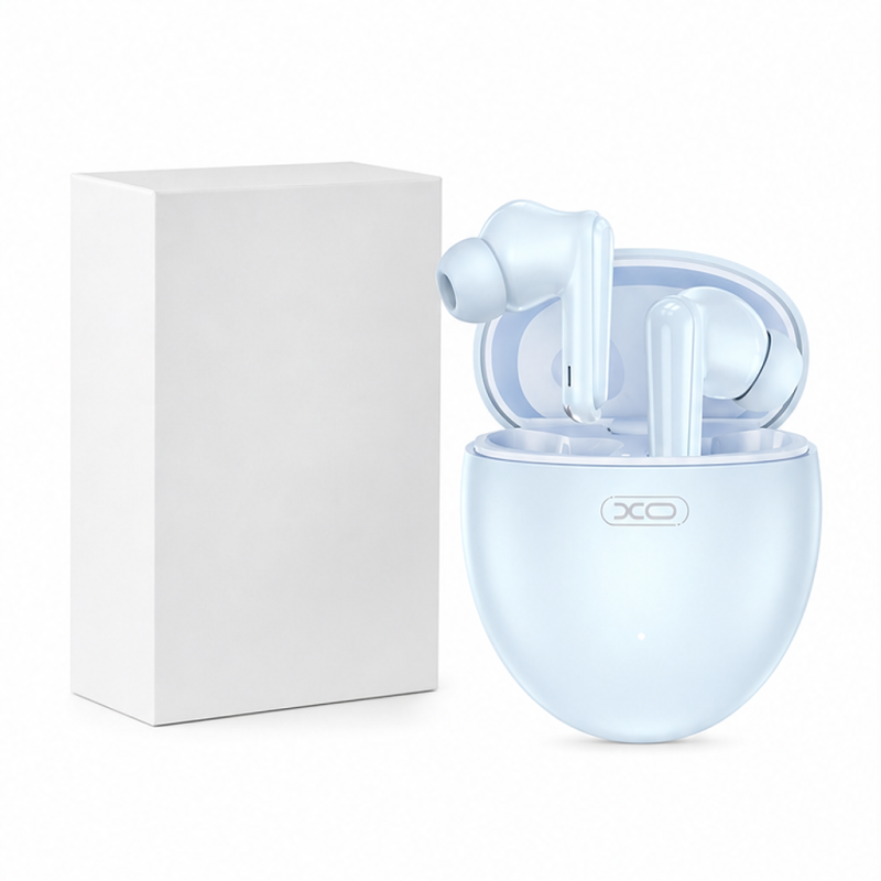 XO G26 Bluetooth 5.3 TWS earbuds, blue