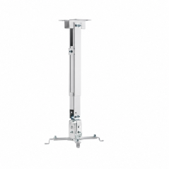Support projecteur Aisens blanc inclinable et extensible