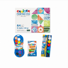 Carioca painting set with A4 pad for kids