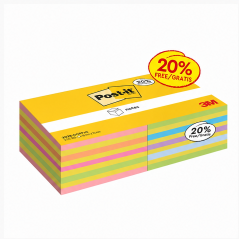 Post-it Cube de notes, 2 blocs 450 feuilles