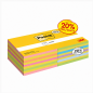 Post-it Cube de notes, couleurs assorties, 76 x 76 mm, 2 blocs de 450 feuilles