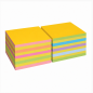Post-it Cube de notes, couleurs assorties, 76 x 76 mm, 2 blocs de 450 feuilles
