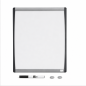 Tableau blanc magnétique Nobo à cadre arqué 355 x 280 mm