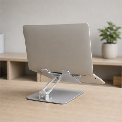 Aisens 7"-13" Adjustable Stand for Laptop Silver