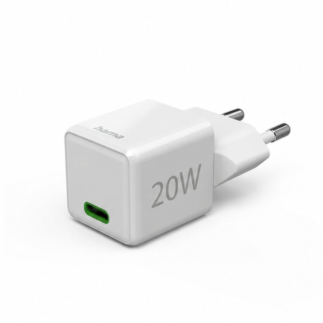 Chargeur secteur Hama USB-C 20 W blanc