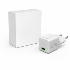 Hama chargeur USB-C 20 W blanc | recharge rapide