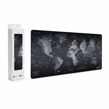 Subblim Tapis de souris XL World 900 x 400 mm