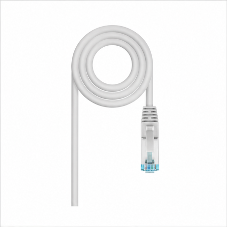 Nanocable Câble réseau Cat.7 600 MHz LSZH SFTP AWG26, gris, 15 m