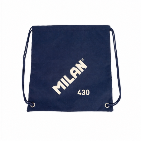 Sac à cordon grand Milan 430 since 1918 bleu marine